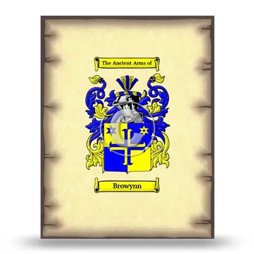 Browynn Coat of Arms Print