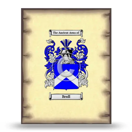 Brull Coat of Arms Print