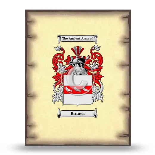 Brunea Coat of Arms Print
