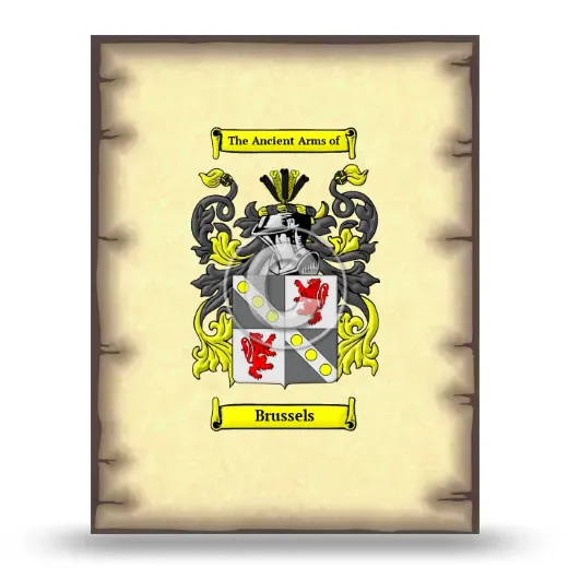 Brussels Coat of Arms Print