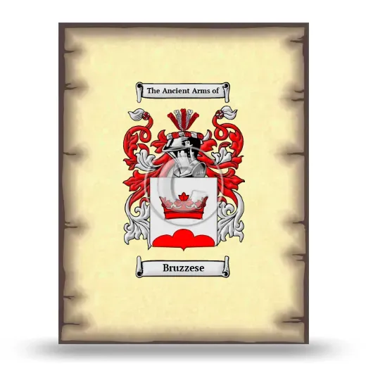Bruzzese Coat of Arms Print