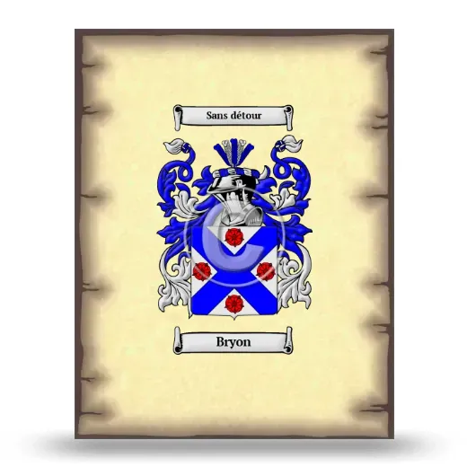 Bryon Coat of Arms Print