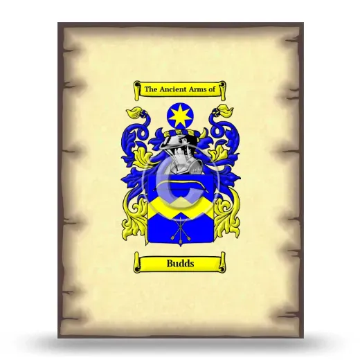 Budds Coat of Arms Print