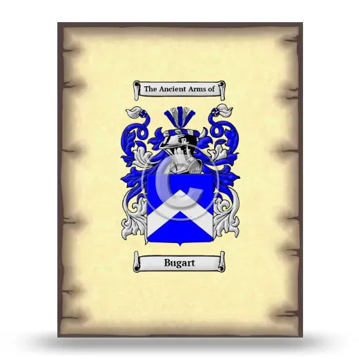 Bugart Coat of Arms Print