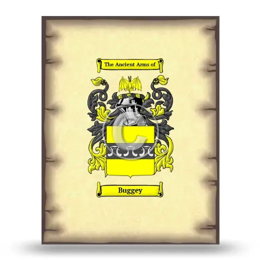 Buggey Coat of Arms Print