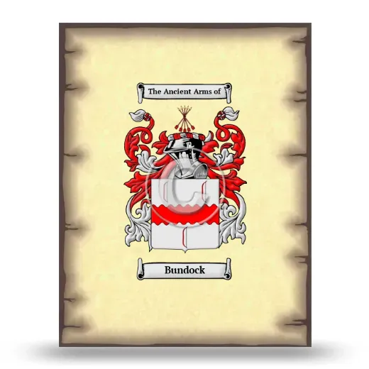 Bundock Coat of Arms Print