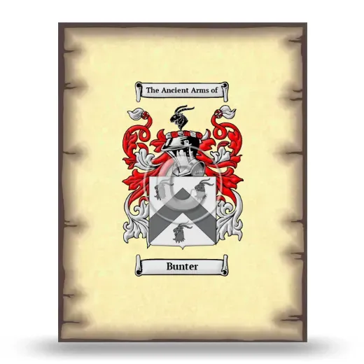 Bunter Coat of Arms Print