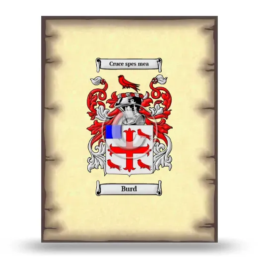 Burd Coat of Arms Print