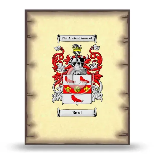 Burd Coat of Arms Print