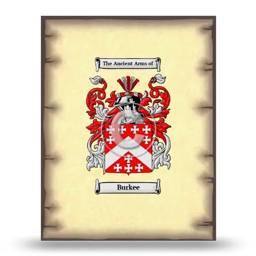 Burkee Coat of Arms Print