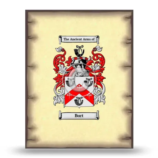 Burt Coat of Arms Print