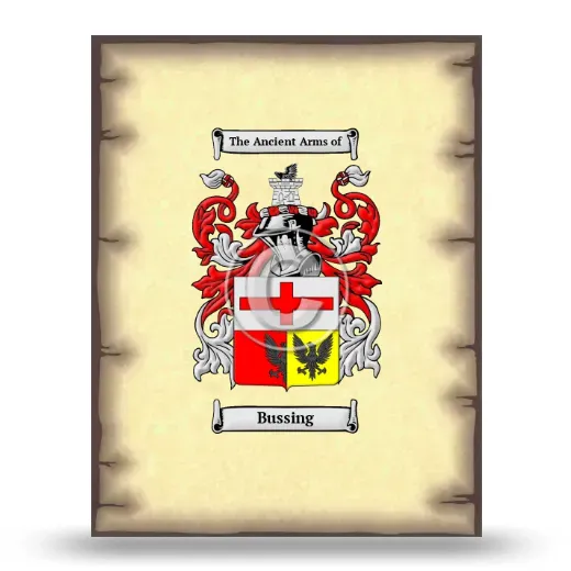 Bussing Coat of Arms Print