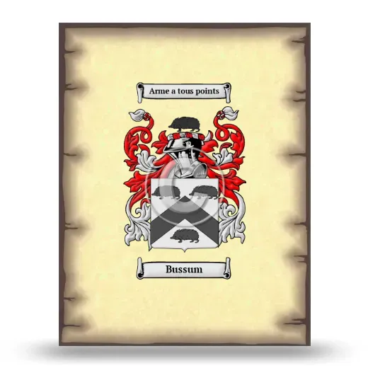 Bussum Coat of Arms Print
