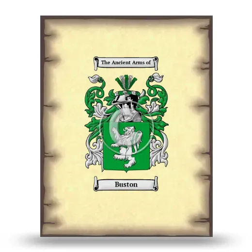 Buston Coat of Arms Print