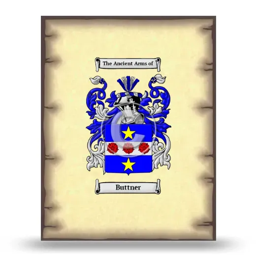 Buttner Coat of Arms Print