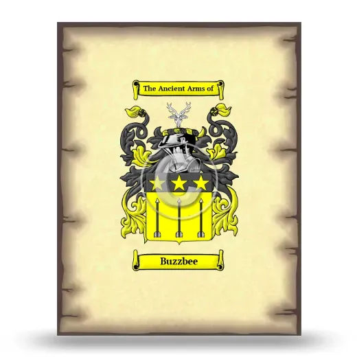 Buzzbee Coat of Arms Print
