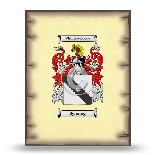 Bynning Coat of Arms Print