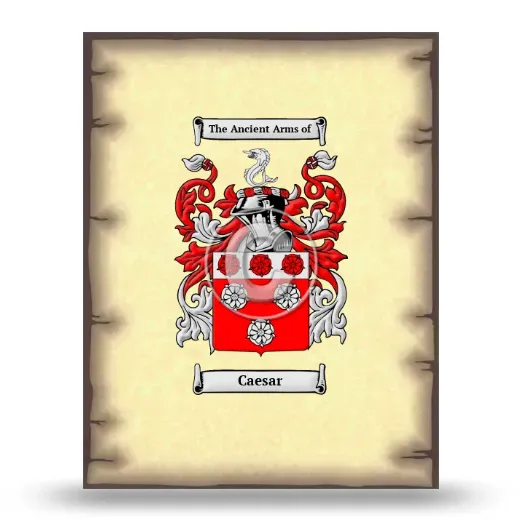 Caesar Coat of Arms Print