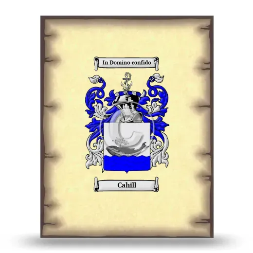 Cahill Coat of Arms Print