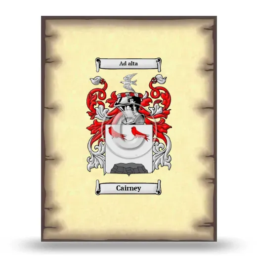Cairney Coat of Arms Print