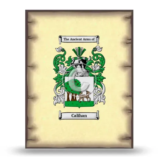 Calihan Coat of Arms Print