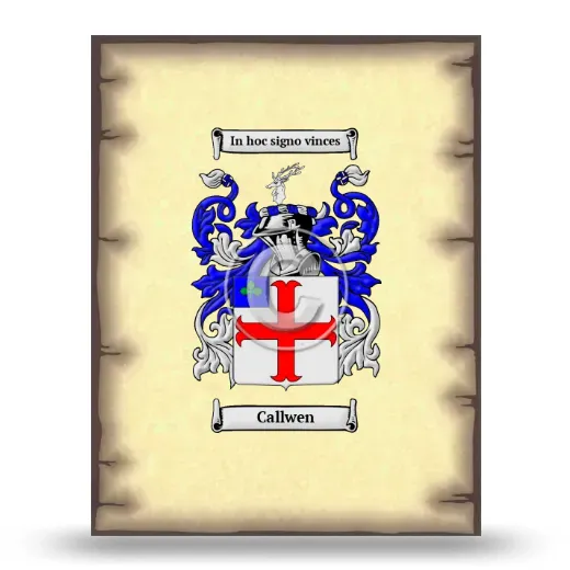 Callwen Coat of Arms Print