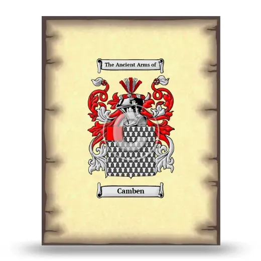 Camben Coat of Arms Print