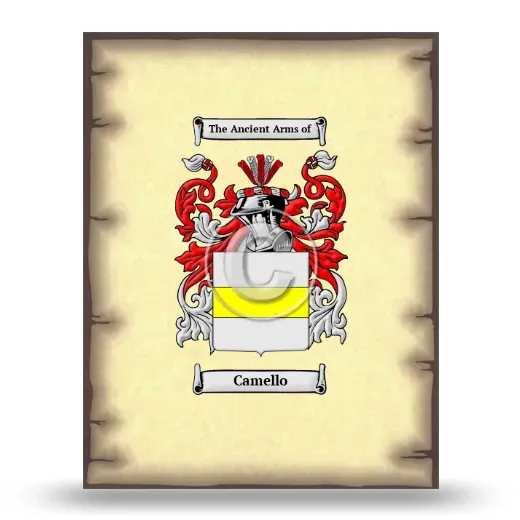 Camello Coat of Arms Print