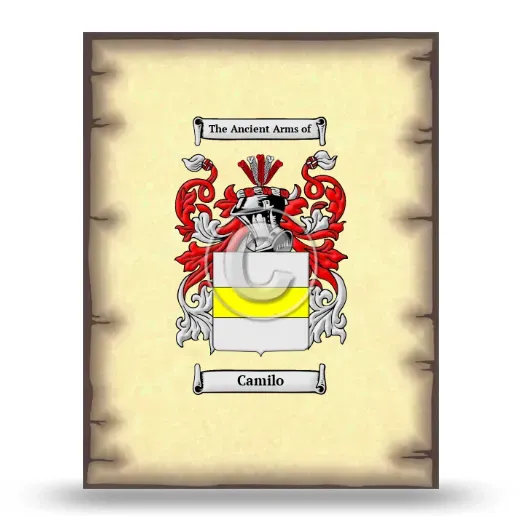 Camilo Coat of Arms Print