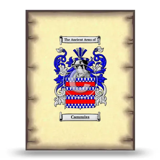 Cammiss Coat of Arms Print