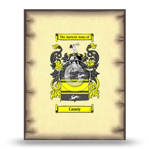 Canoy Coat of Arms Print