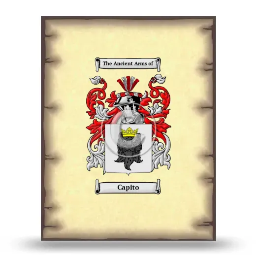 Capito Coat of Arms Print