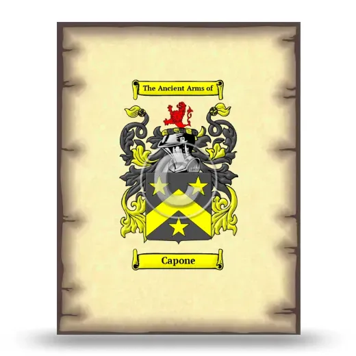 Capone Coat of Arms Print