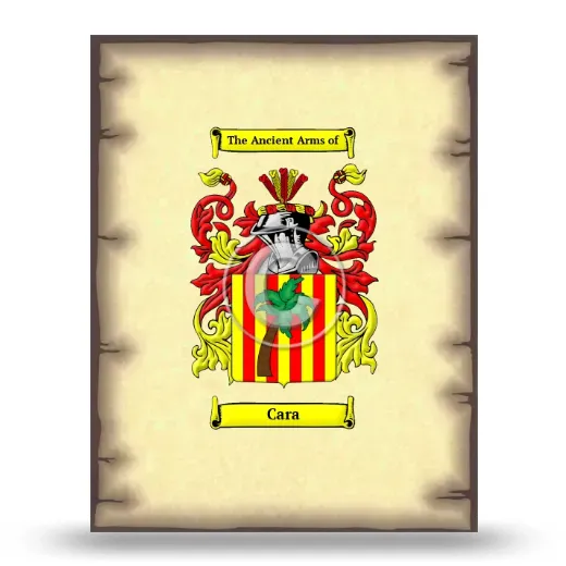 Cara Coat of Arms Print