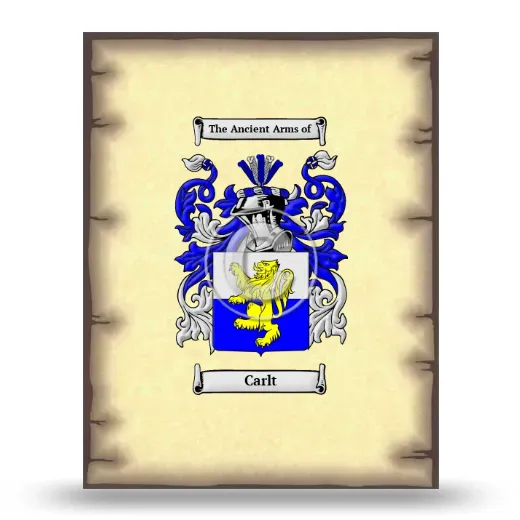 Carlt Coat of Arms Print