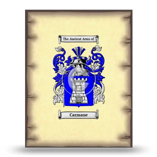 Carmane Coat of Arms Print