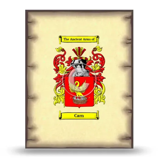 Carn Coat of Arms Print