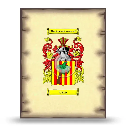 Caro Coat of Arms Print