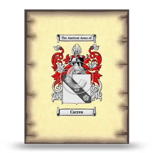 Carrea Coat of Arms Print