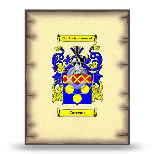 Carreau Coat of Arms Print