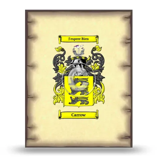 Carrow Coat of Arms Print