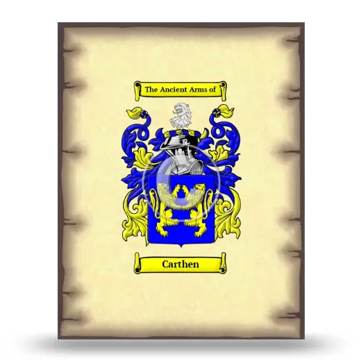 Carthen Coat of Arms Print