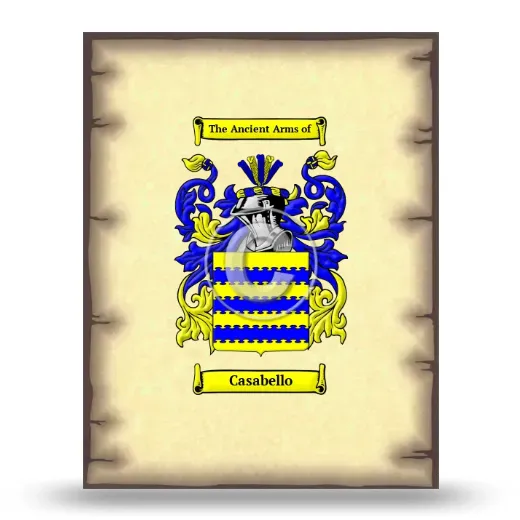 Casabello Coat of Arms Print