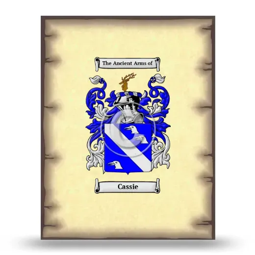 Cassie Coat of Arms Print