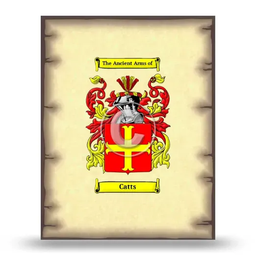 Catts Coat of Arms Print