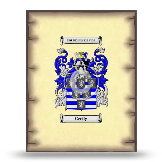 Cecily Coat of Arms Print