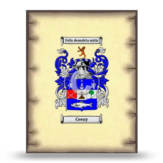 Ceeny Coat of Arms Print