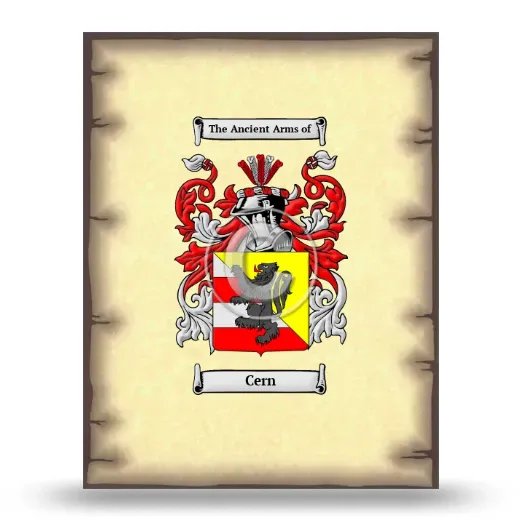 Cern Coat of Arms Print
