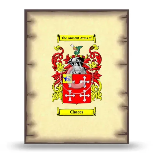 Chaces Coat of Arms Print