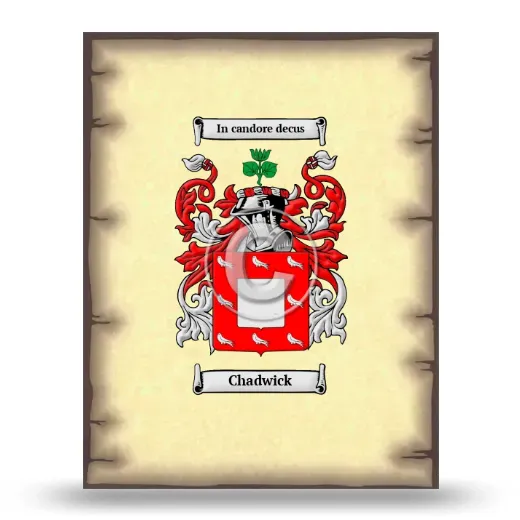 Chadwick Coat of Arms Print